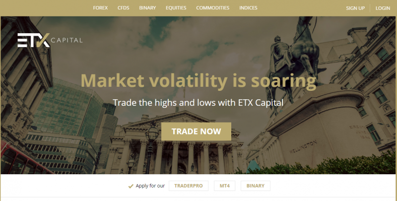 Брокер ETX Capital – бинарные опционы ETXCapital.com